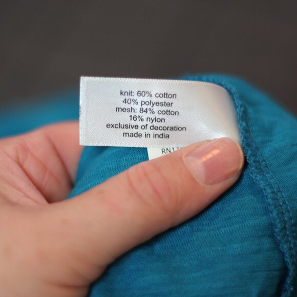 Lane Bryant Classic Short Puff-Sleeve Square-Neck Peplum Shirt Women's 14/16 - Picture 7 of 7